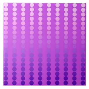 Azulejo De Cerâmica Pontos satíricos - violeta e orquídea