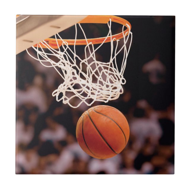 Azulejo De Cerâmica Pontuação de Basquete (Frente)