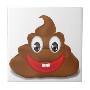 Azulejo De Cerâmica poo emojis