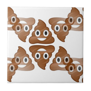 Azulejo De Cerâmica poop emojis