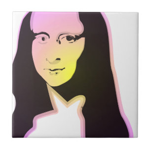 Azulejo De Cerâmica Pop art Lisa