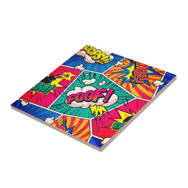 Azulejo De Cerâmica PopBurst (Lateral)