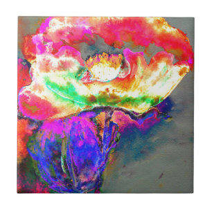 Azulejo De Cerâmica Poppy Amarelo