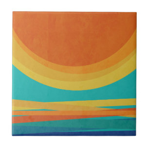 Azulejo De Cerâmica Por do sol