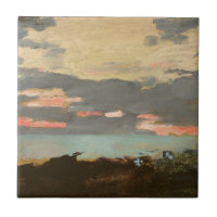 Por do sol, baía de Saco
