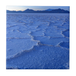 Azulejo De Cerâmica Por do sol dos apartamentos de sal de Bonneville -