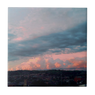 Azulejo De Cerâmica Por do sol majestoso em Wales