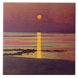 Azulejo De Cerâmica Pôr do sol (por Félix Vallotton)