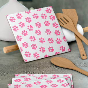 Azulejo De Cerâmica Porcas, Patas-Cães, Patas-Rosa