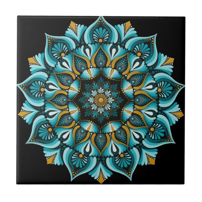 Azulejo De Cerâmica Porta copos (Frente)