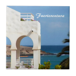 Azulejo De Cerâmica Porta copos Fuerteventura Cork