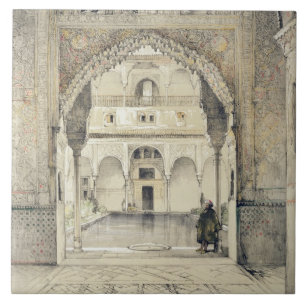 Azulejo De Cerâmica Porta do Salão dos embaixadores, 'dos esboços