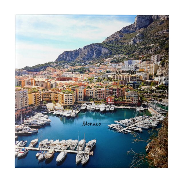 Azulejo De Cerâmica Porta Mônaco (Frente)