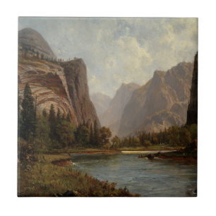 Azulejo De Cerâmica Portas do Yosemite - Albert Bierstadt