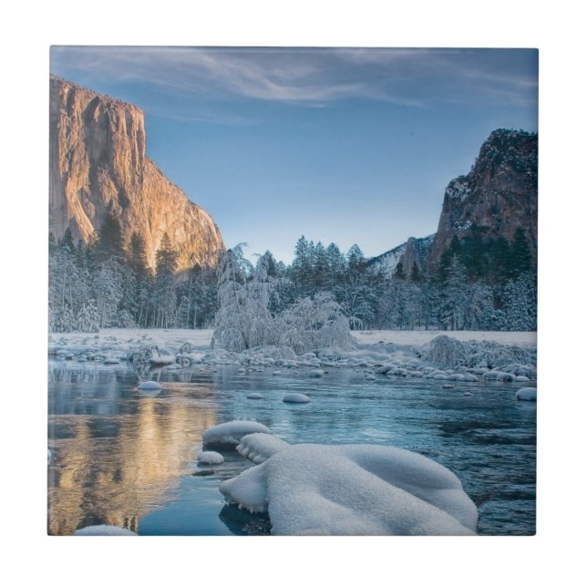 Azulejo De Cerâmica Portas em Yosemite (Frente)