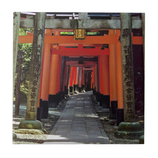 Azulejo De Cerâmica Portas Torii - Quioto, Japão, Ásia