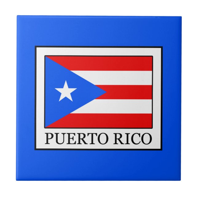 Azulejo De Cerâmica Porto Rico (Frente)