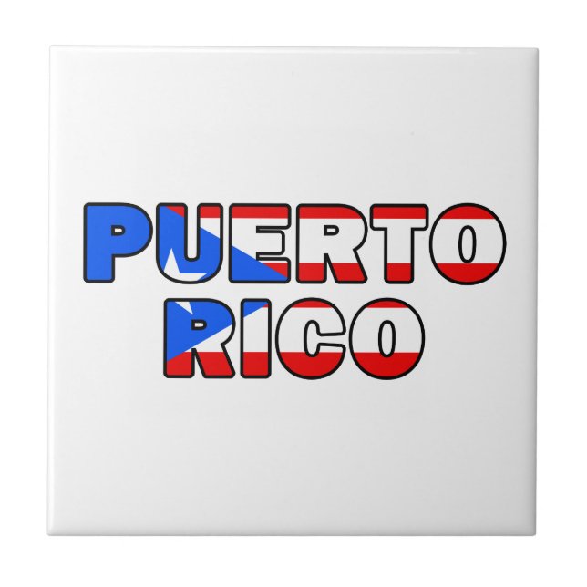Azulejo De Cerâmica Porto Rico (Frente)