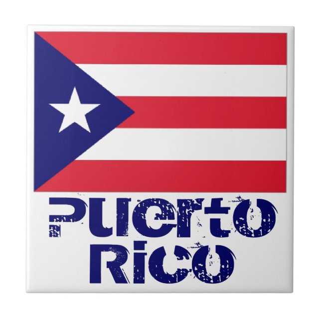 Azulejo De Cerâmica Porto Rico (Frente)