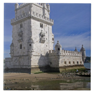 Azulejo De Cerâmica Portugal, Lisboa. Torre de Belém, um Patrimônio Mu