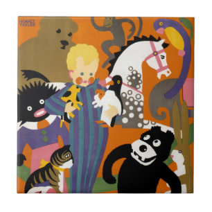 Azulejo De Cerâmica Poster de viagens Para O Metrô De Londres