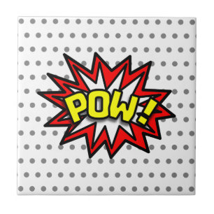 AZULEJO DE CERÂMICA  POW!