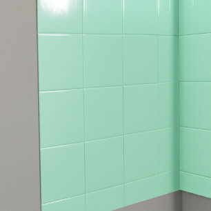 Azulejo De Cerâmica Praça Seafoam Green (Cozinha Retro e Banheiro)