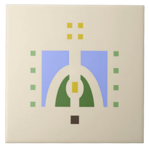 Azulejo De Cerâmica "Prado adoptivo " de Helen