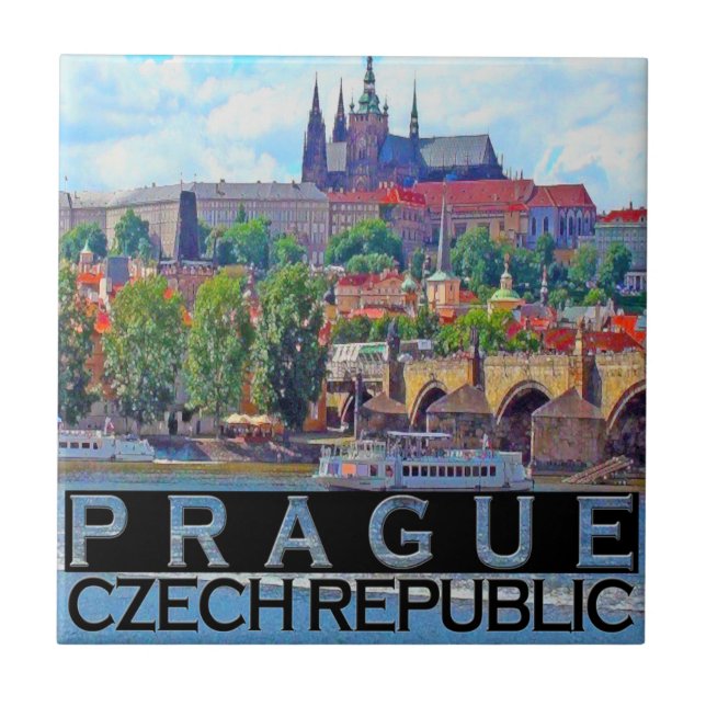 Azulejo De Cerâmica Praga (Frente)