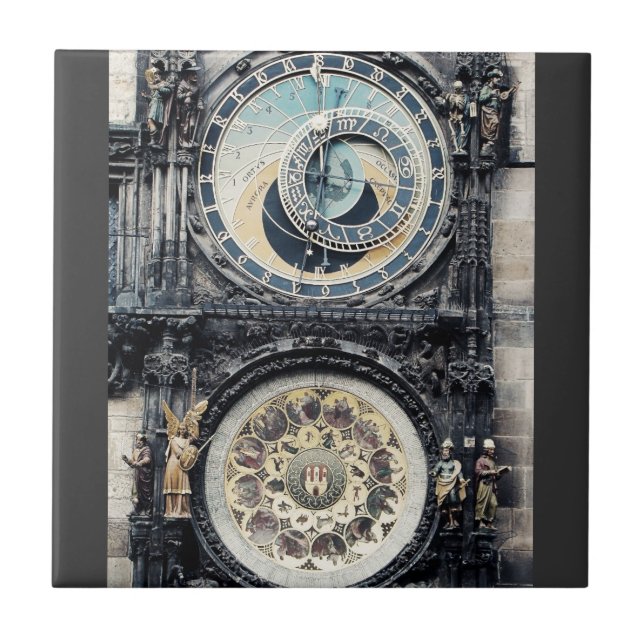 Azulejo De Cerâmica Praga Orloj (Frente)