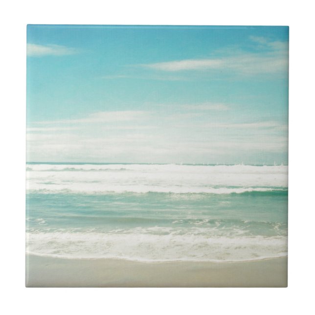 Azulejo De Cerâmica Praia (Frente)