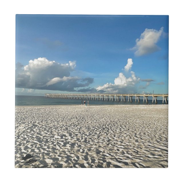 Azulejo De Cerâmica Praia (Frente)