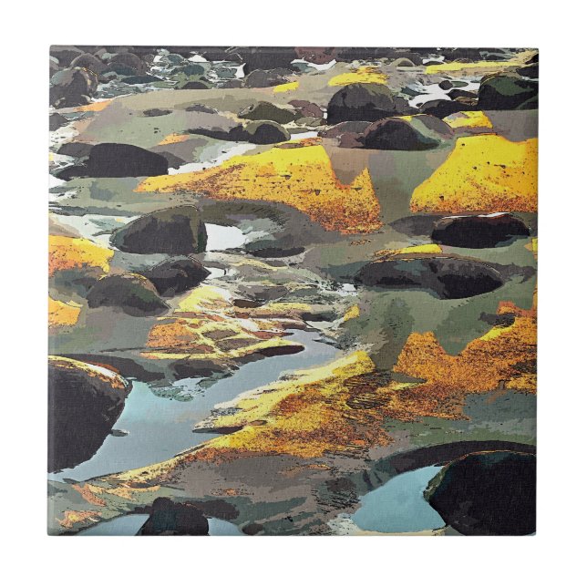 AZULEJO DE CERÂMICA  PRAIA (Frente)