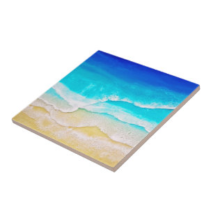 Azulejo De Cerâmica Praia
