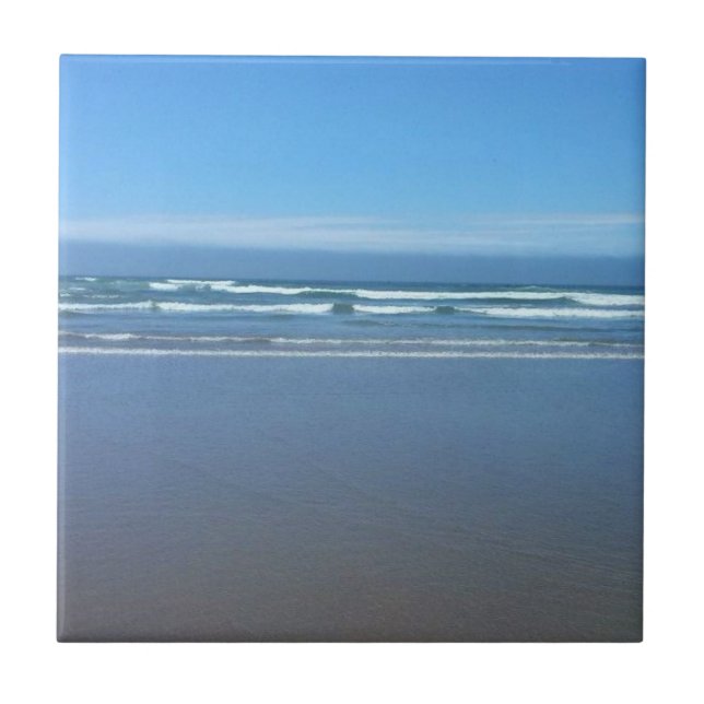 Azulejo De Cerâmica Praia Agate, Oregon (Frente)