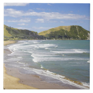 Azulejo De Cerâmica Praia de Makorori perto de Gisborne, Eastland, Nov