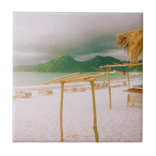 Azulejo De Cerâmica Praia de Selong Belanak - Lombok - Indonésia