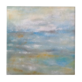 Azulejo De Cerâmica Praia Tema Costeiro Abstrato Art Praia