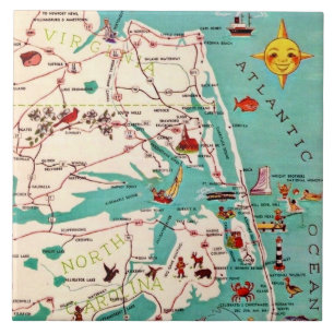 Azulejo De Cerâmica Praias Superiores dos Bancos Exteriores