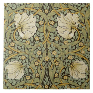 Azulejo De Cerâmica Pre-Raphaelite do vintage do Pimpernel de William