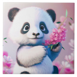 Azulejo De Cerâmica Precioso Panda