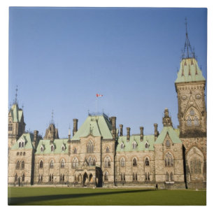 Azulejo De Cerâmica Prédio parlamentar em Ottawa, Ontário, Canadá