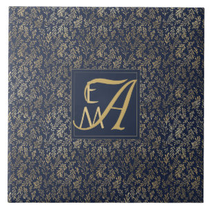 Azulejo De Cerâmica Presente de Decoração de Casa do Newlyweds Doura