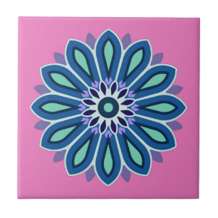AZULEJO DE CERÂMICA PRESENTE DE FLOR PARA MÃE FILHA IRMÃ AMIGA PROFESS