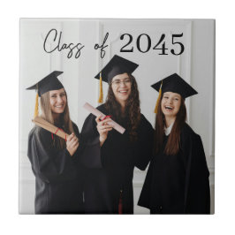 Azulejo De Cerâmica Presente de Fotografia Personalizado para Formatur
