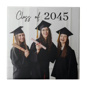 Azulejo De Cerâmica Presente de Fotografia Personalizado para Formatur