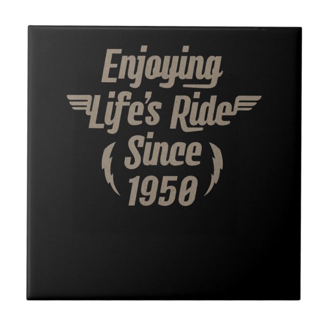 Azulejo De Cerâmica Presente De Viagem Para Motociclos (Frente)