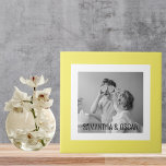 Azulejo De Cerâmica Presente Simples Simples E Simples De Foto Da Famí<br><div class="desc">Presente Simples Simples E Simples De Foto Da Família Moderna</div>