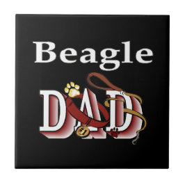 Azulejo De Cerâmica Presentes do Pai Beagle