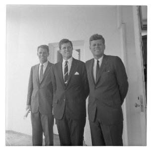 Azulejo De Cerâmica Presidente John Kennedy & Brothers American Camelo